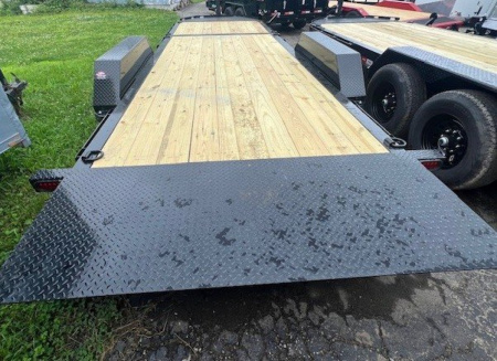 New 2025 Liberty Trailers 83x22 (16+6) 14k Rated Split Deck