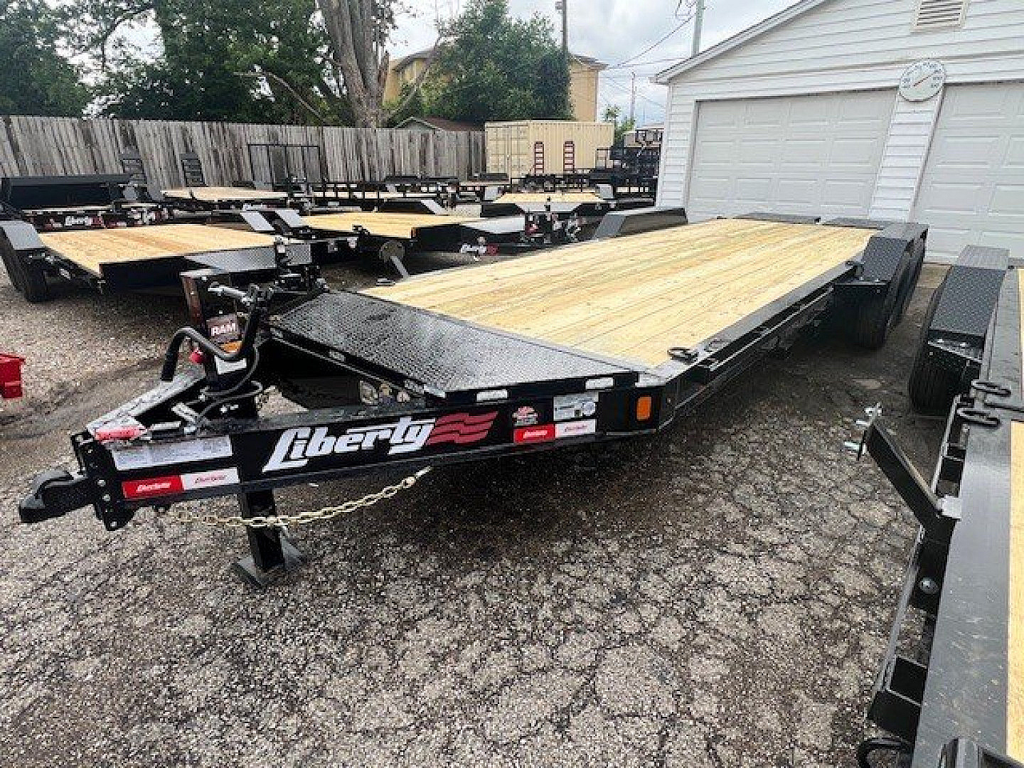 New 2025 Liberty 83x22(19+3) 14K w/ Monster Ramps Equipment Trailer