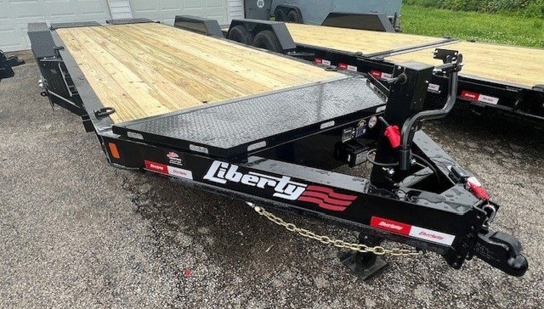 New 2025 Liberty 83x22(19+3) 14K w/ Monster Ramps Equipment Trailer