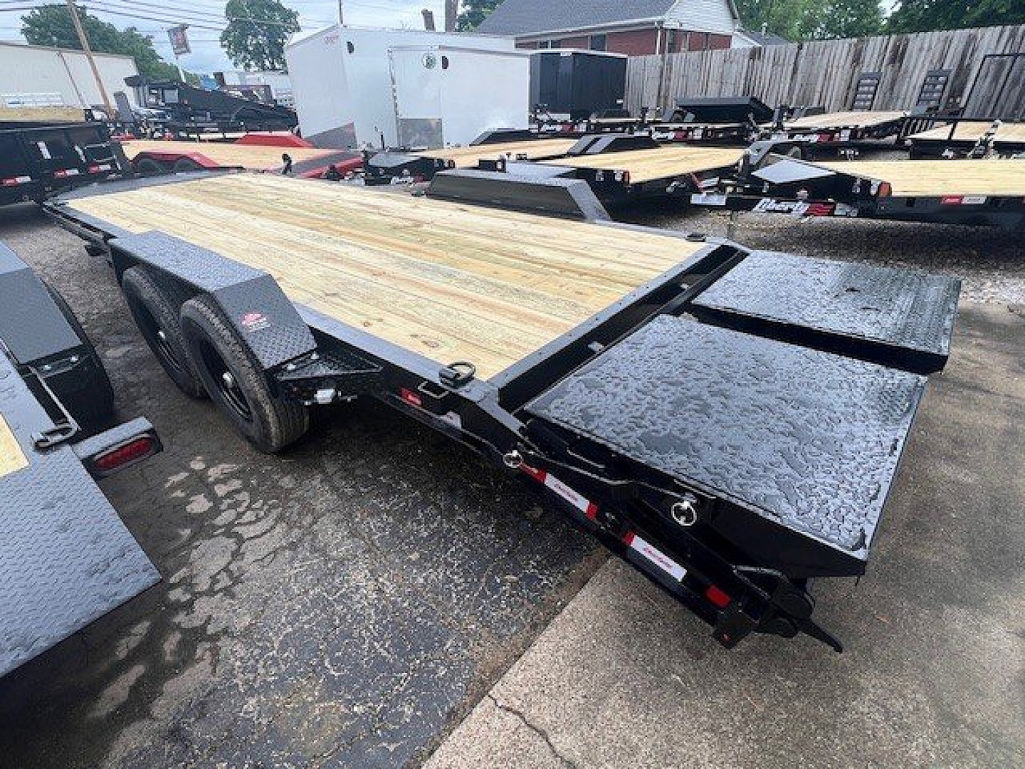 New 2025 Liberty 83x22(19+3) 14K w/ Monster Ramps Equipment Trailer
