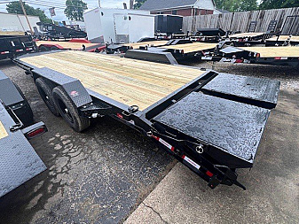 New 2025 Liberty 83x22(19+3) 14K w/ Monster Ramps Equipment Trailer