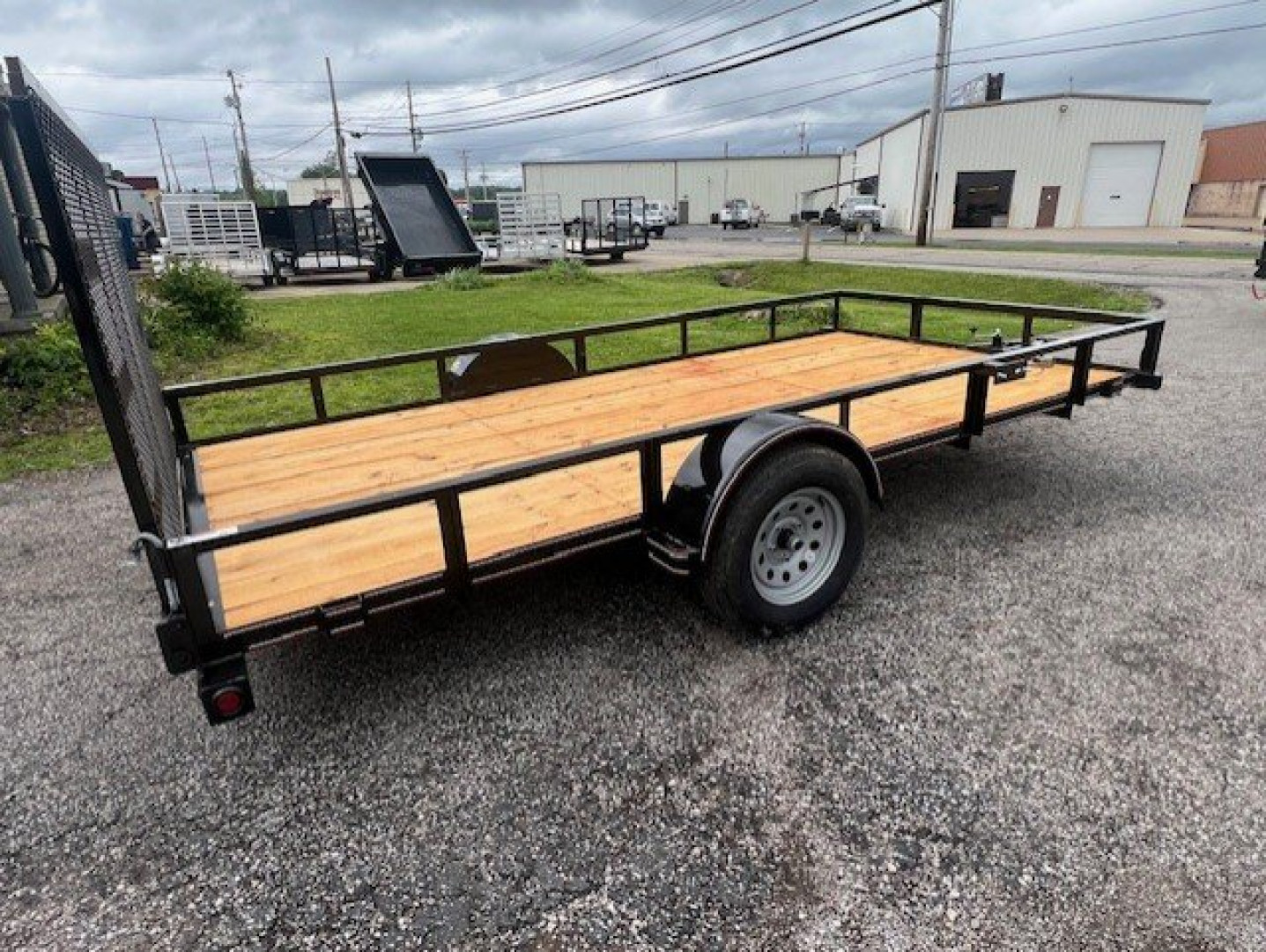 New 2025 Diamond T 83X14 3K Utility Trailer