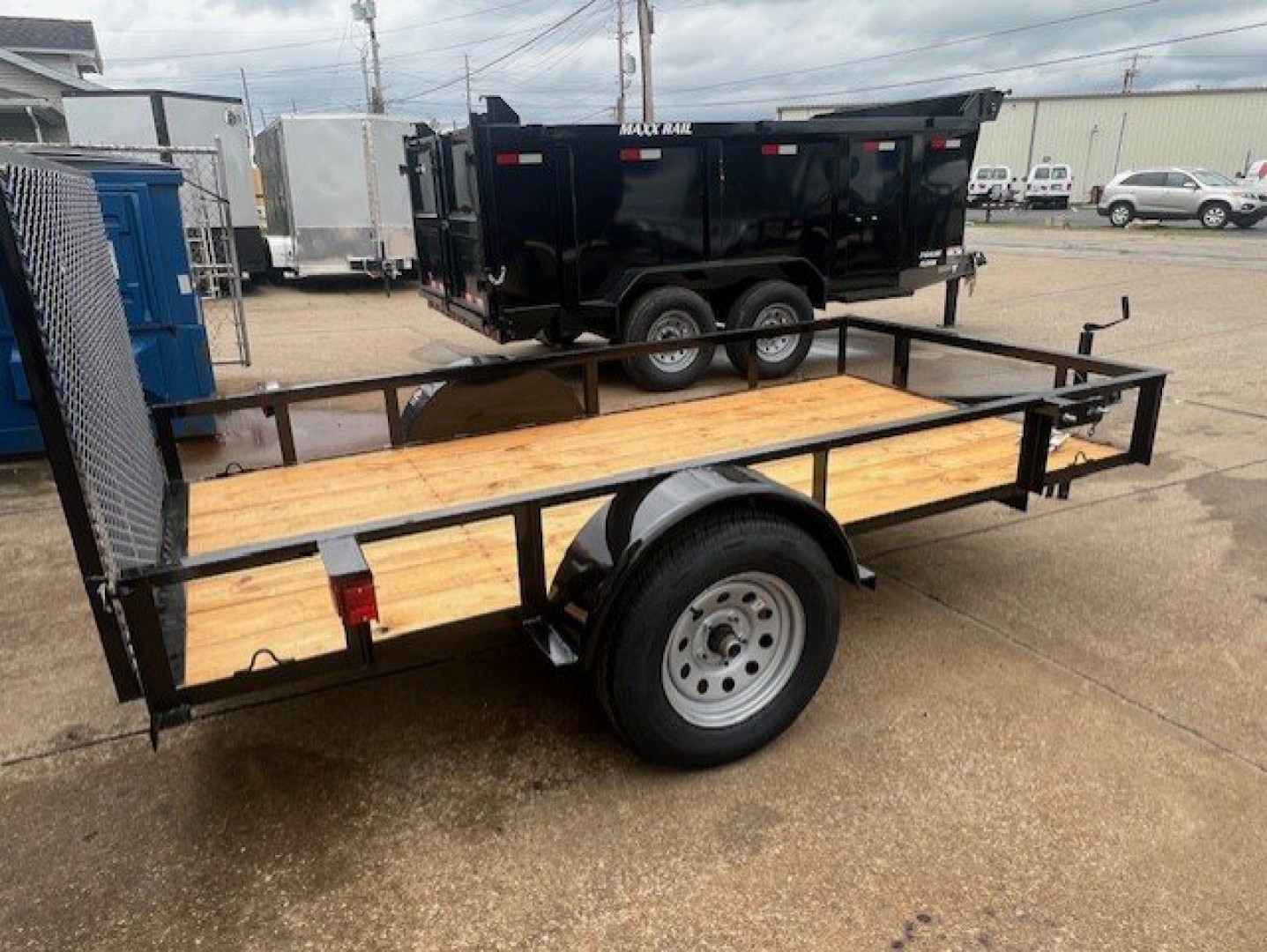 New 2025 Diamond T 5x10 3K Utility Trailer