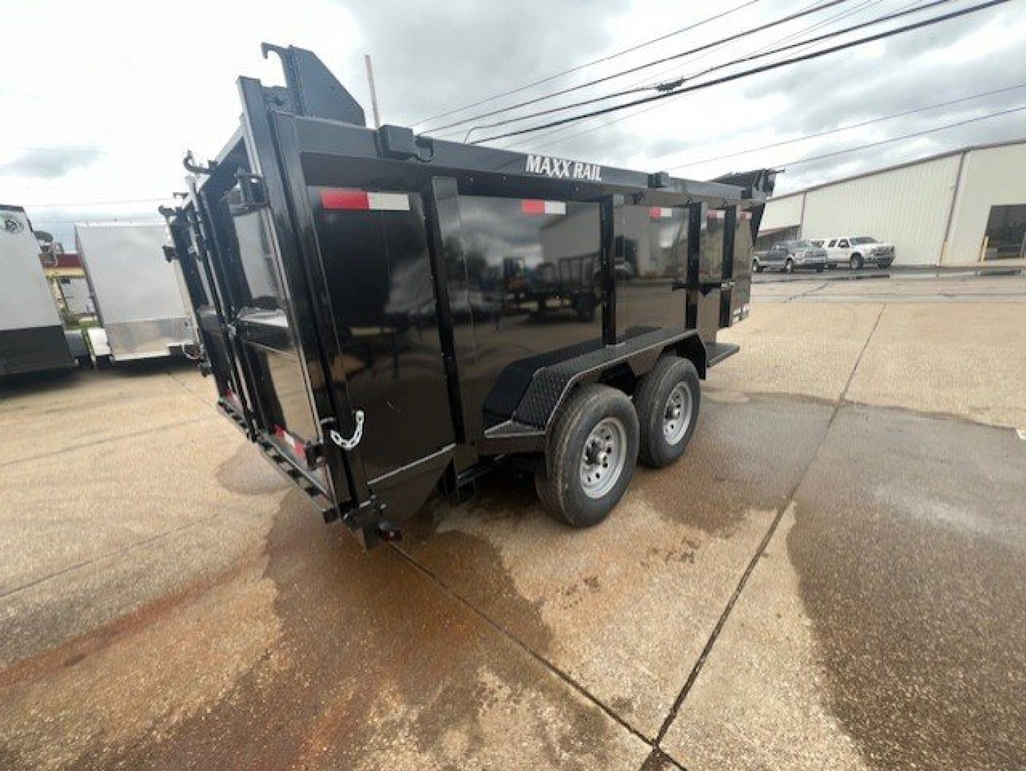 New 2025 Diamond T 83x14 14K High Side Dump Trailer