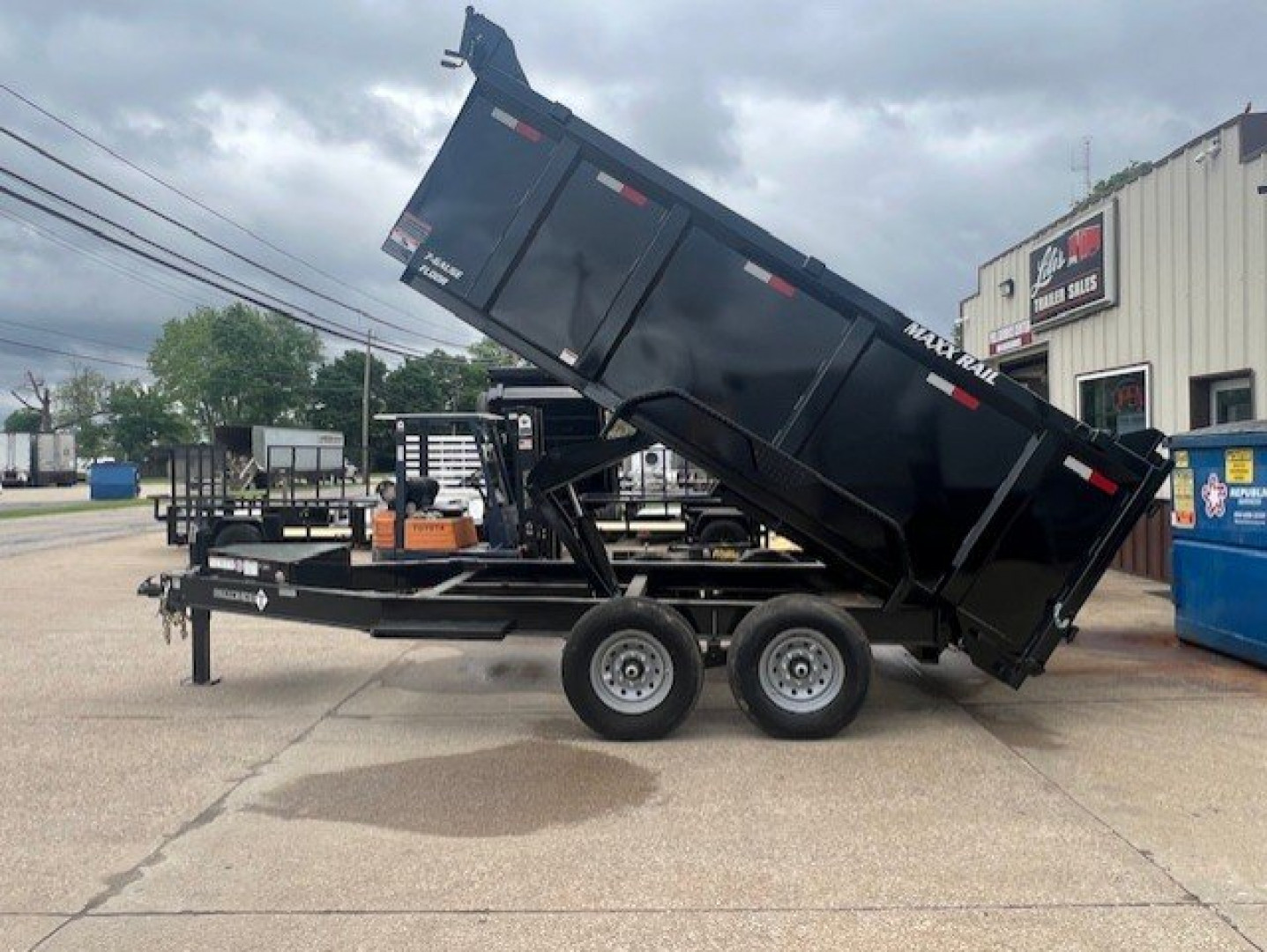 New 2025 Diamond T 83x14 14K High Side Dump Trailer