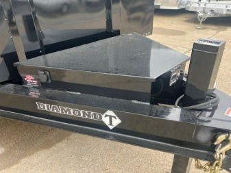 New 2025 Diamond T 83x14 14K High Side Dump Trailer