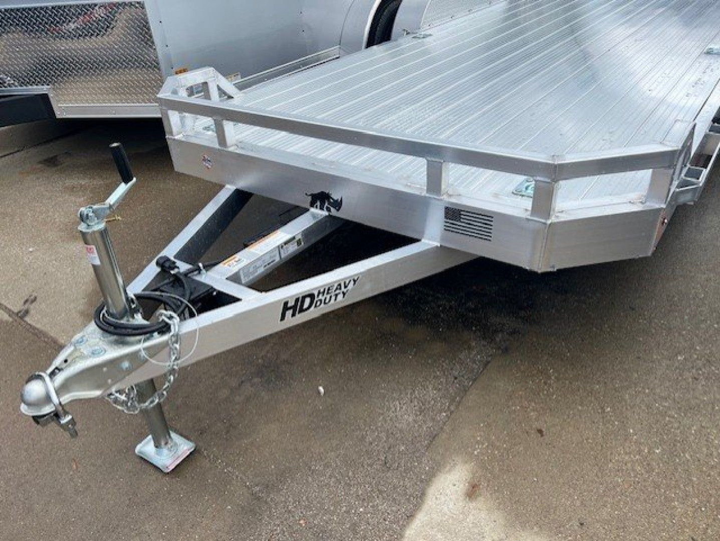 New 2025 Black Rhino 7x18 7k Rated Car Hauler