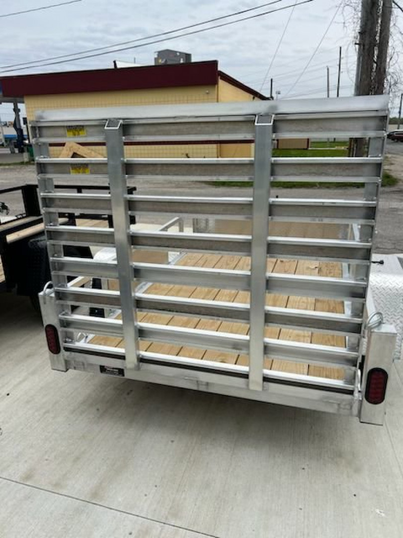New 2026 Quality Aluminum 3k 62x8 Utility Trailer