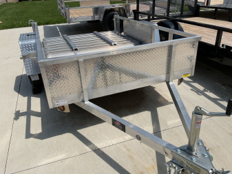 New 2026 Quality Aluminum 3k 62x8 Utility Trailer