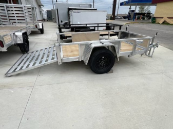 New 2026 Quality Aluminum 3k 62x8 Utility Trailer