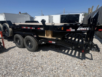 New 2025 Liberty 83x19+3 Standup Ramps Equipment Trailer