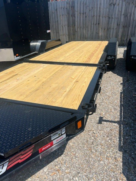 New 2025 Liberty Trailers 83x22 (16+6) 16k Rated Split Deck