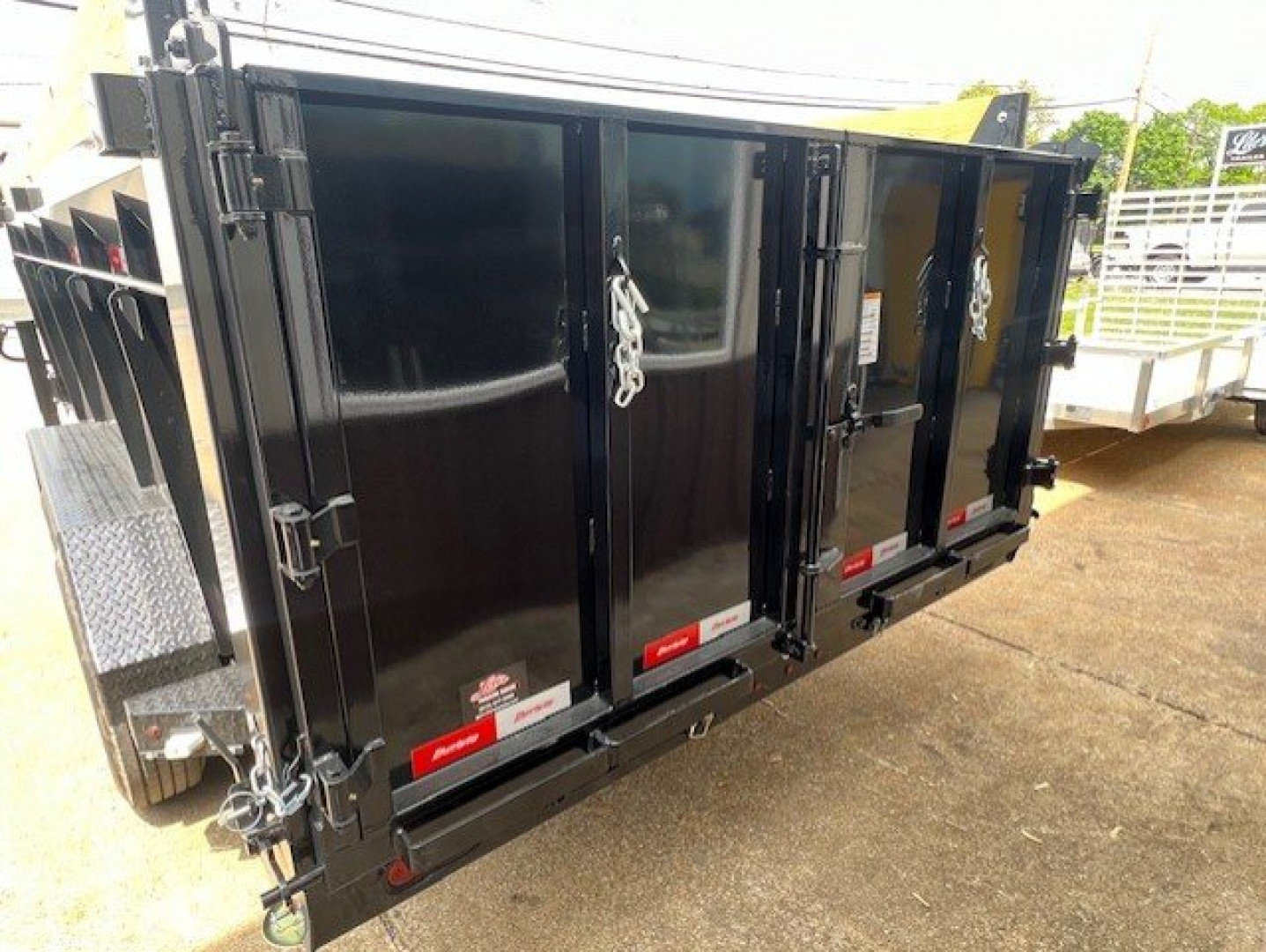 New 2026 Liberty 83X16 16K High Side Gooseneck Dump Trailer