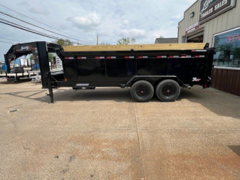 New 2026 Liberty 83X16 16K High Side Gooseneck Dump Trailer
