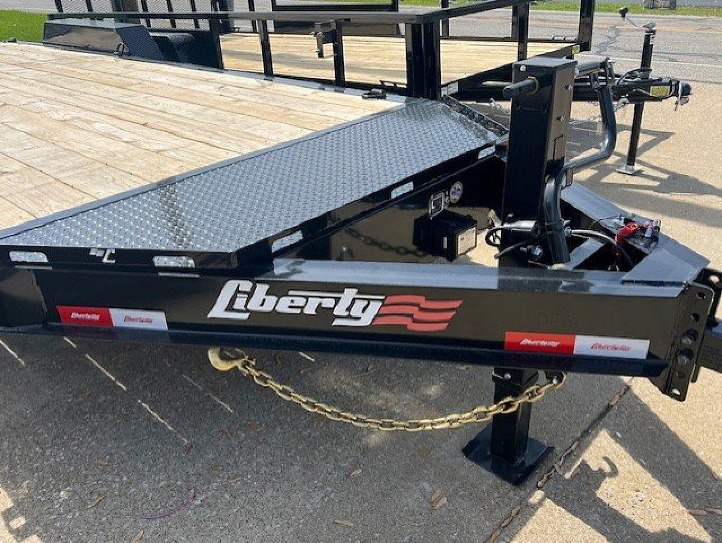 New 2025 Liberty 83X20 (17+3) 14K Rated Equipment Trailer w/ Monster Ramps