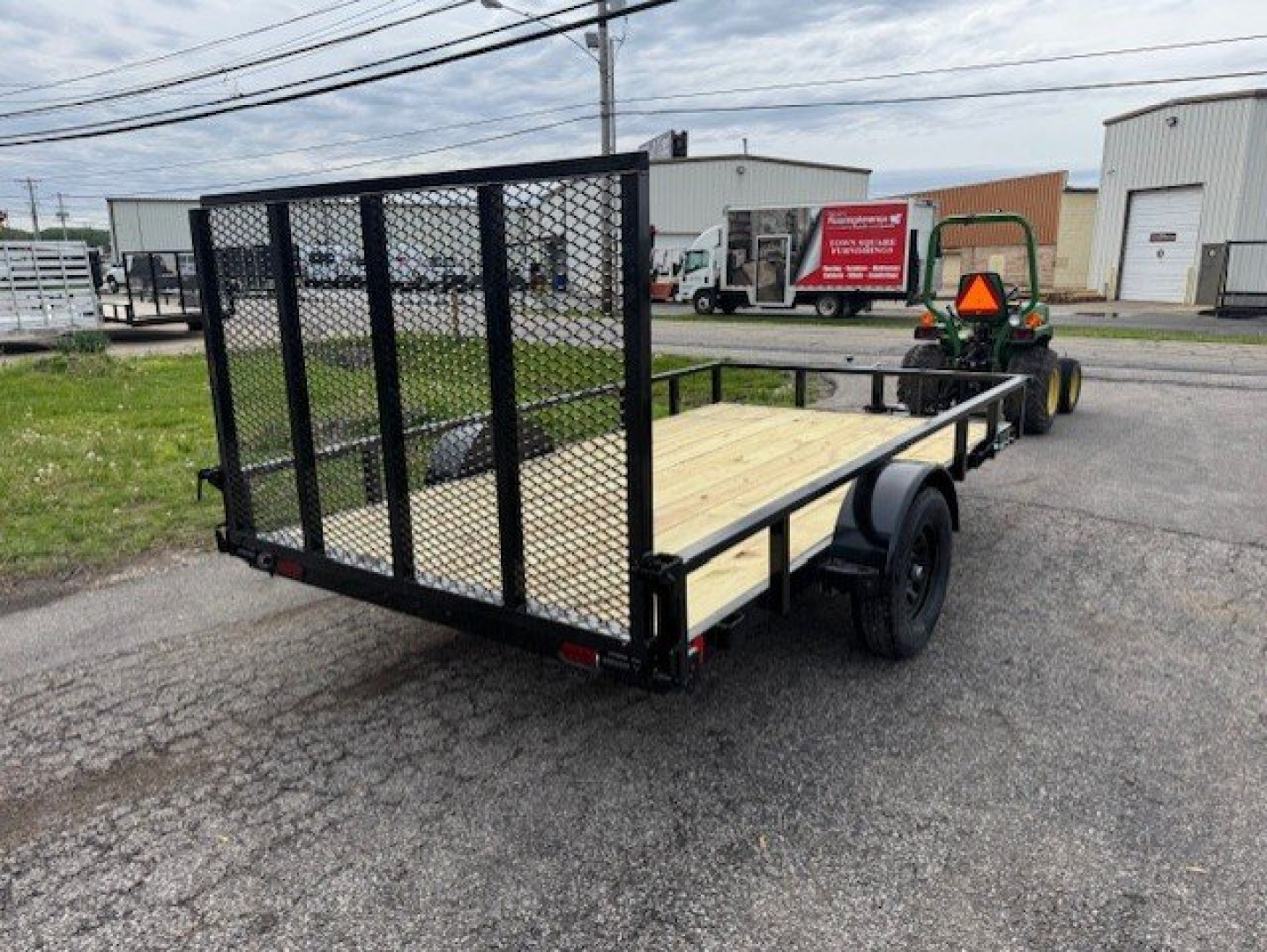 New 2026 Liberty 78X12 3K Rated Utility Trailer