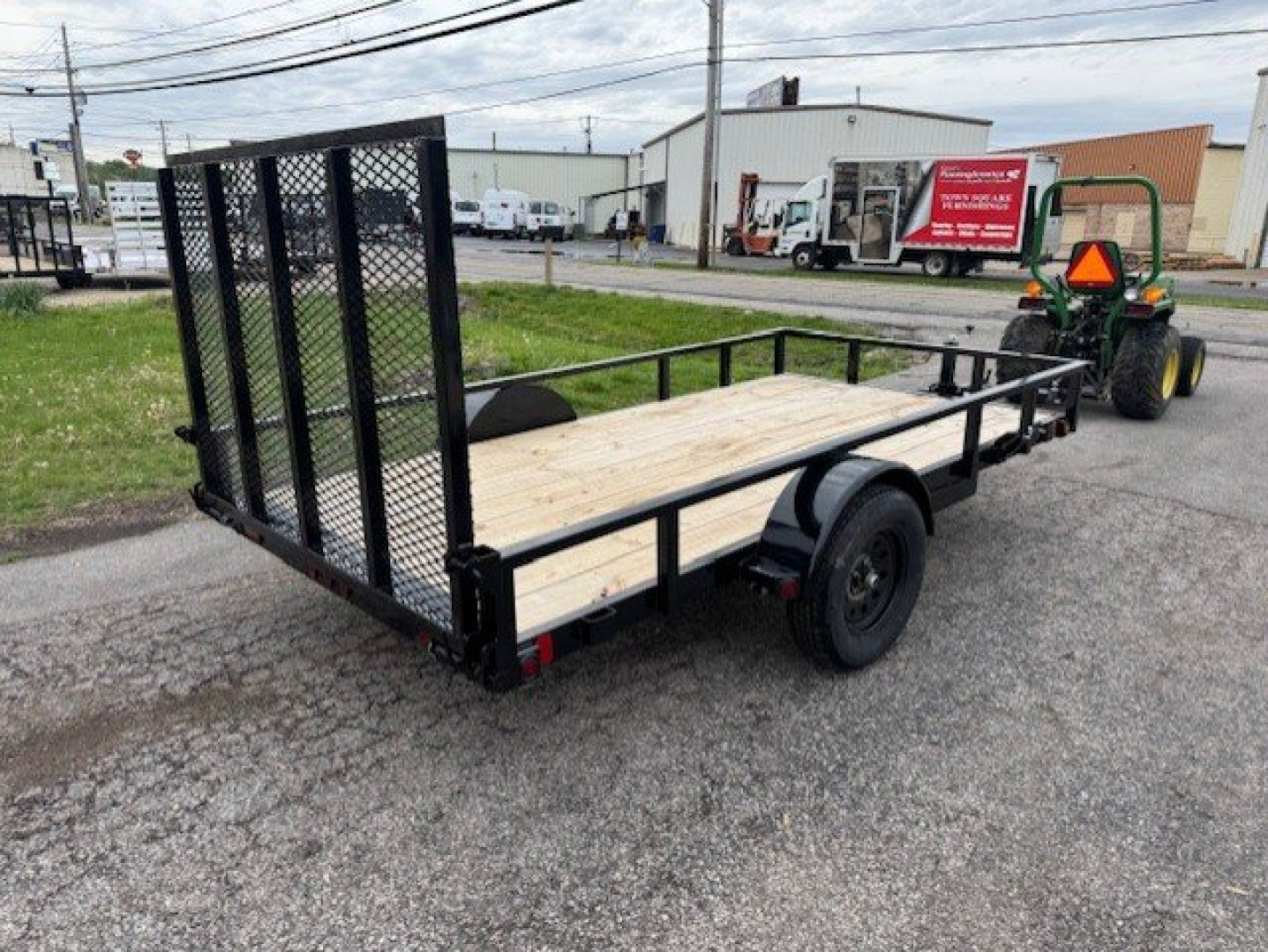 New 2026 Liberty 78X12 3K Rated Utility Trailer