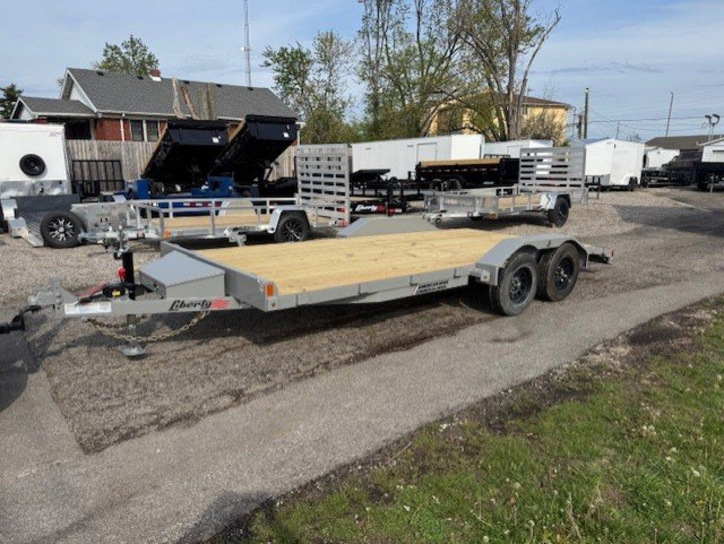 New 2025 LIBERTY 83X18 (16+2) 7K Rated Car Hauler