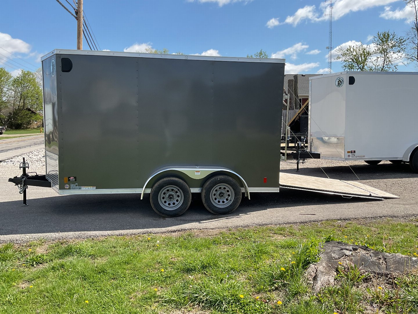 New 2025 Darkhorse Cargo 6x12 7K 2500 Series 7’ Tall Cargo / Enclosed Trailer