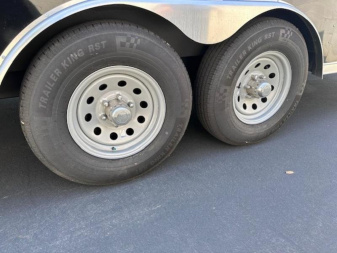 New 2022 8.5x28 Vintage Race Trailer