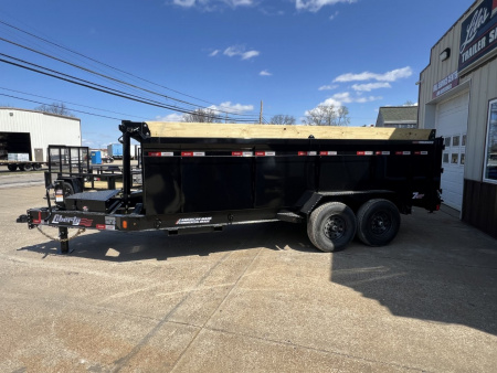 New 2026 Liberty Trailers 83x16 Highside Dump 14K rated Telescopic w/ Spare