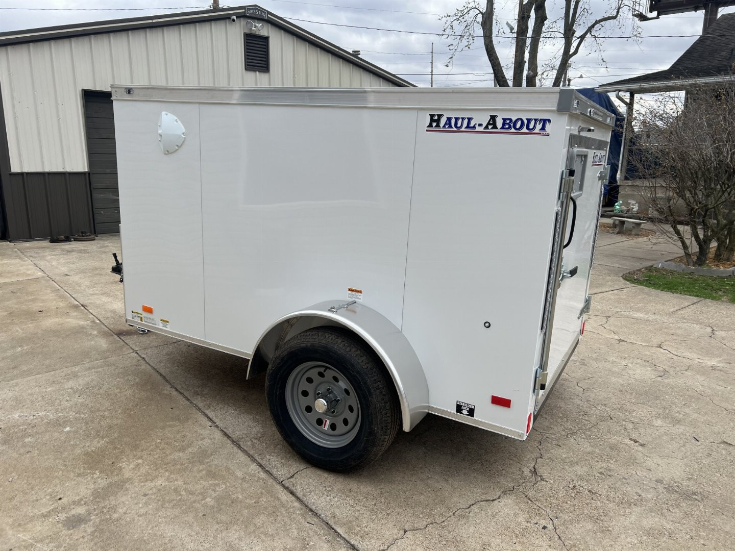 New 2026 Haul About Trailers 3K 5x8 Bobcat