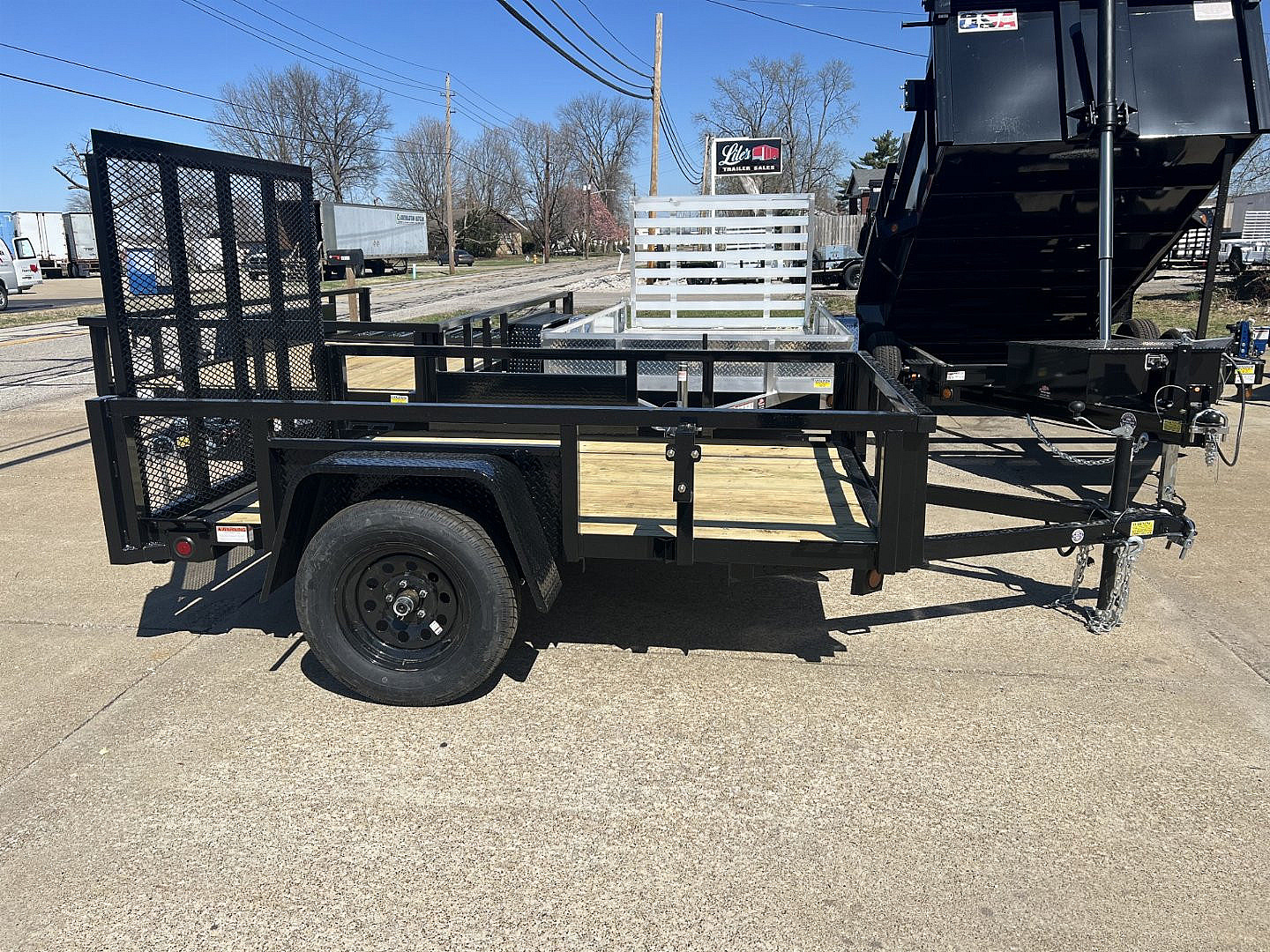 New 2026 Quality Steel 3K 62x8 Utility Trailer