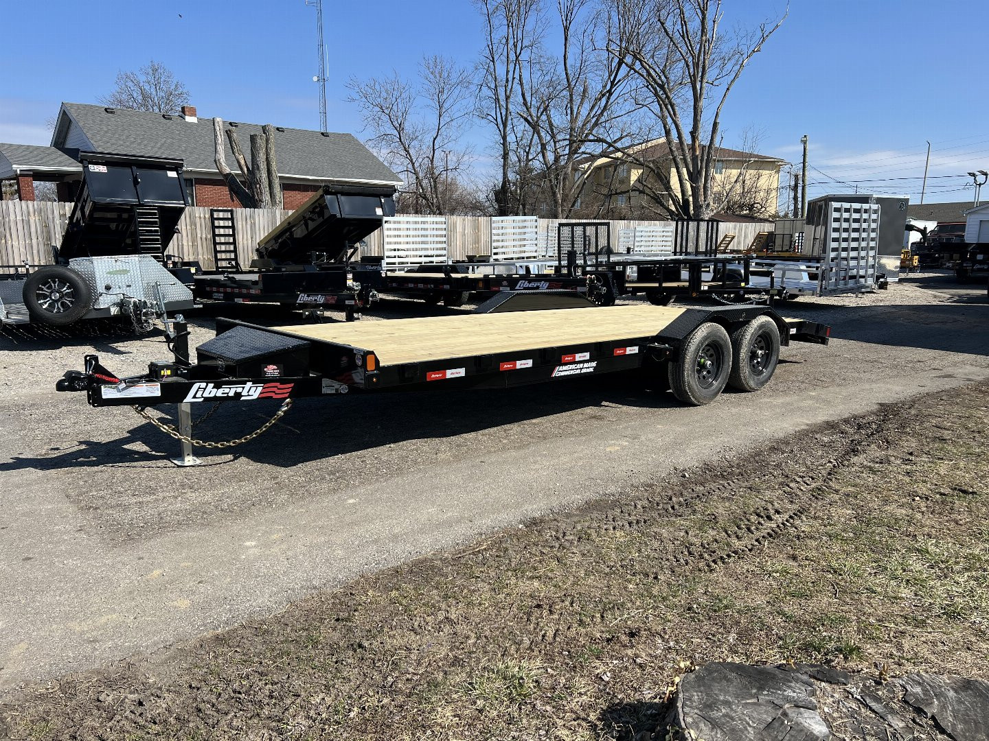 New 2025 LIBERTY 83X20 (18+2) 10K Rated Car Hauler