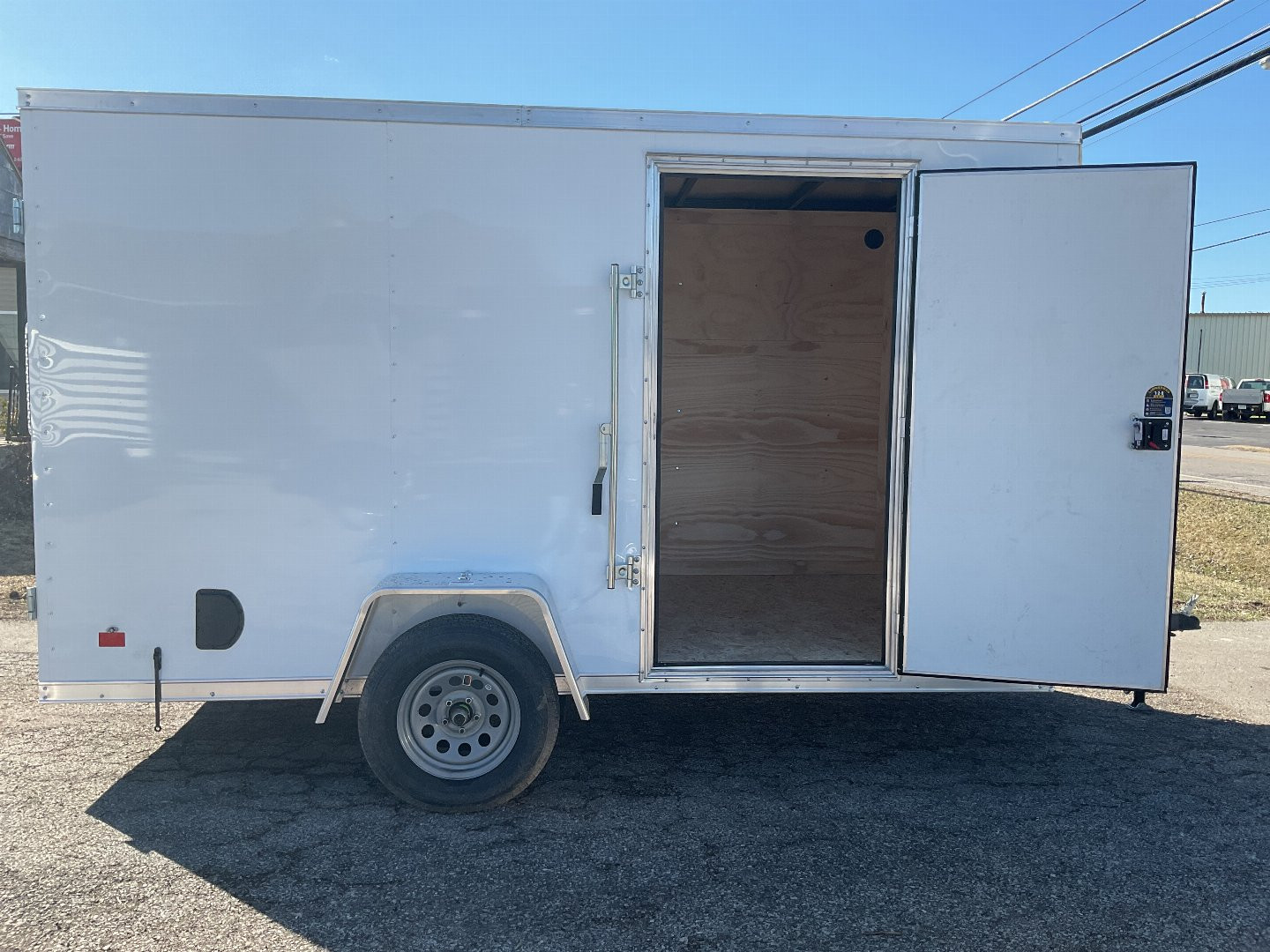 New 2025 Darkhorse 6x12 6'6" Tall 2500 w/Double Doors