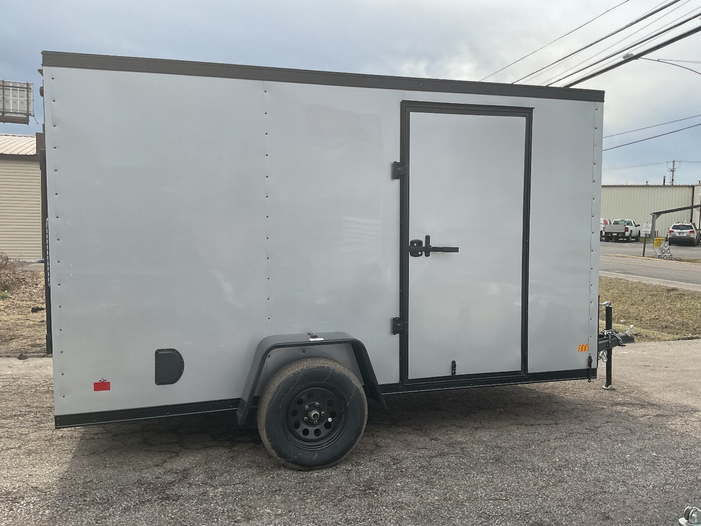 New 2025 Darkhorse 6X12 6'6" Tall 2500 Series Blackout