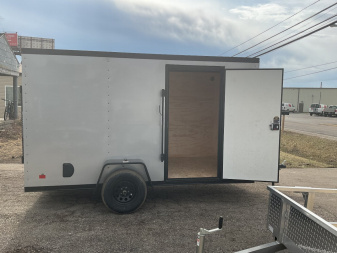 New 2025 Darkhorse 6X12 6'6" Tall 2500 Series Blackout