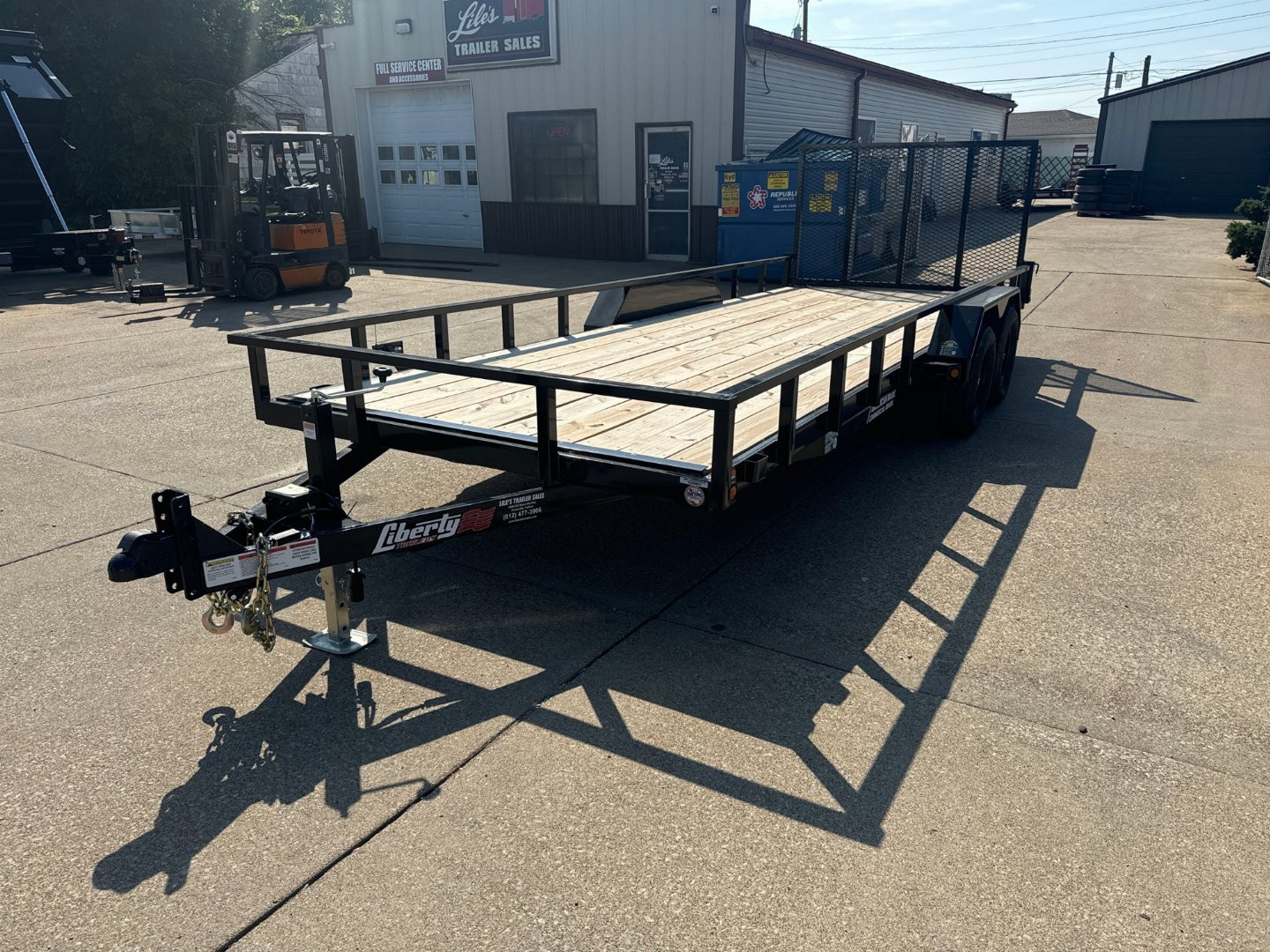 New 2026 Liberty 83x20 Utility 7K Rated Utility Trailer