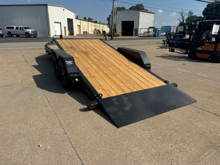 New 2025 Liberty Trailers 83x22 (16+6) 14k Rated Split Deck