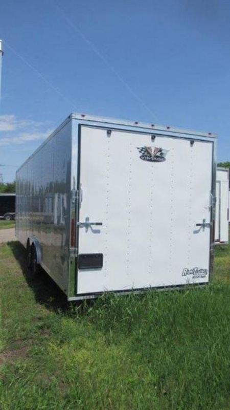 New 8.5x28 Vintage Race Trailer OL828
