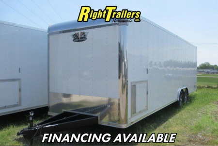 New 8.5x28 Vintage Race Trailer OL828