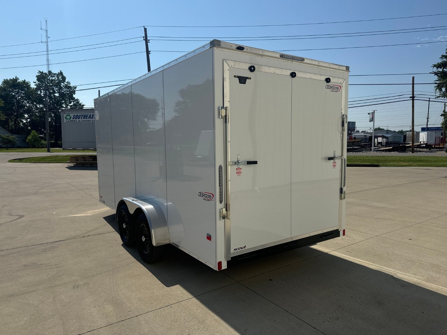 New 2025 Bravo 7x16 7' Tall Scout 7K Rated Polycore Sides