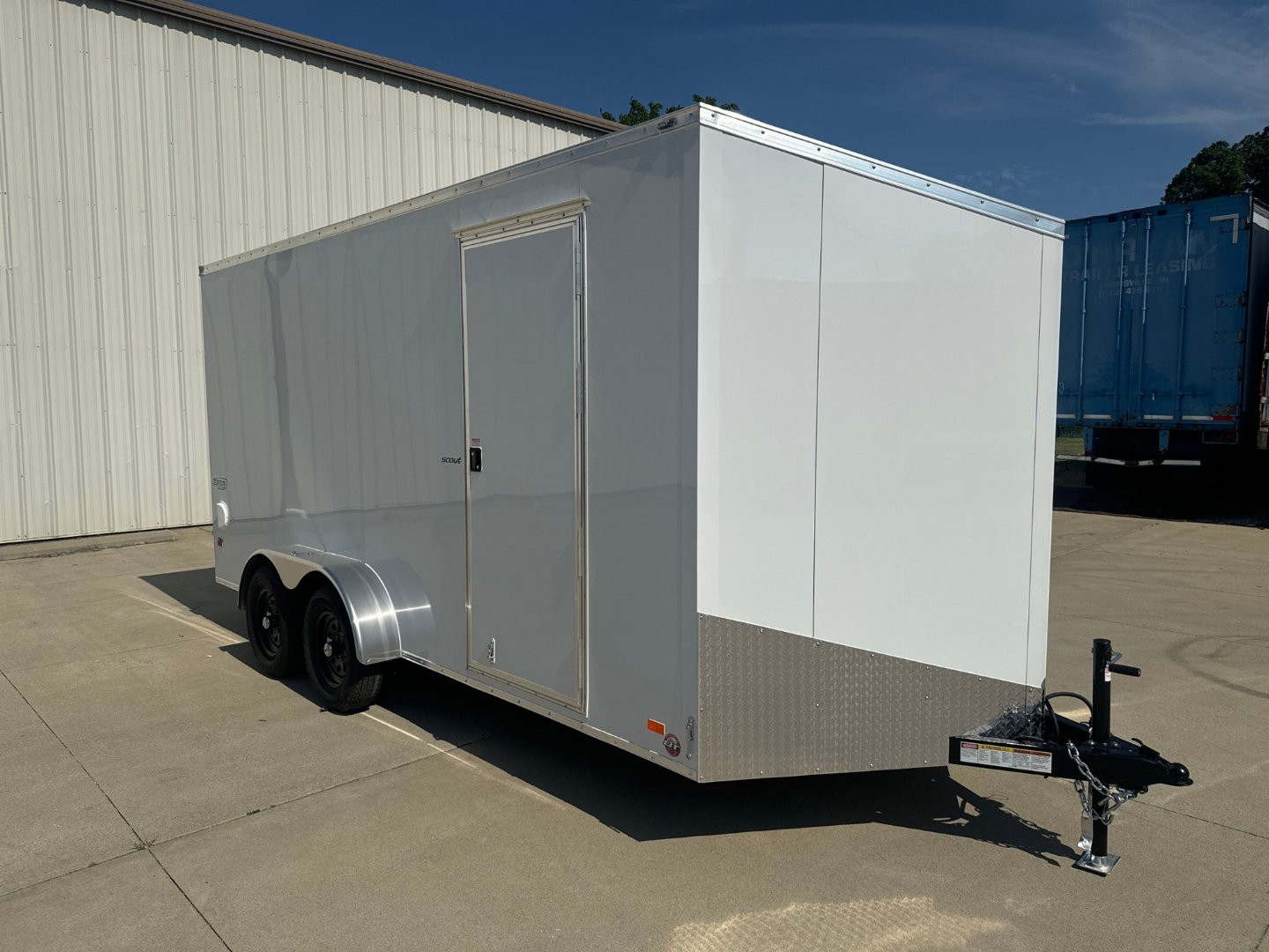New 2025 Bravo 7x16 7' Tall Scout 7K Rated Polycore Sides