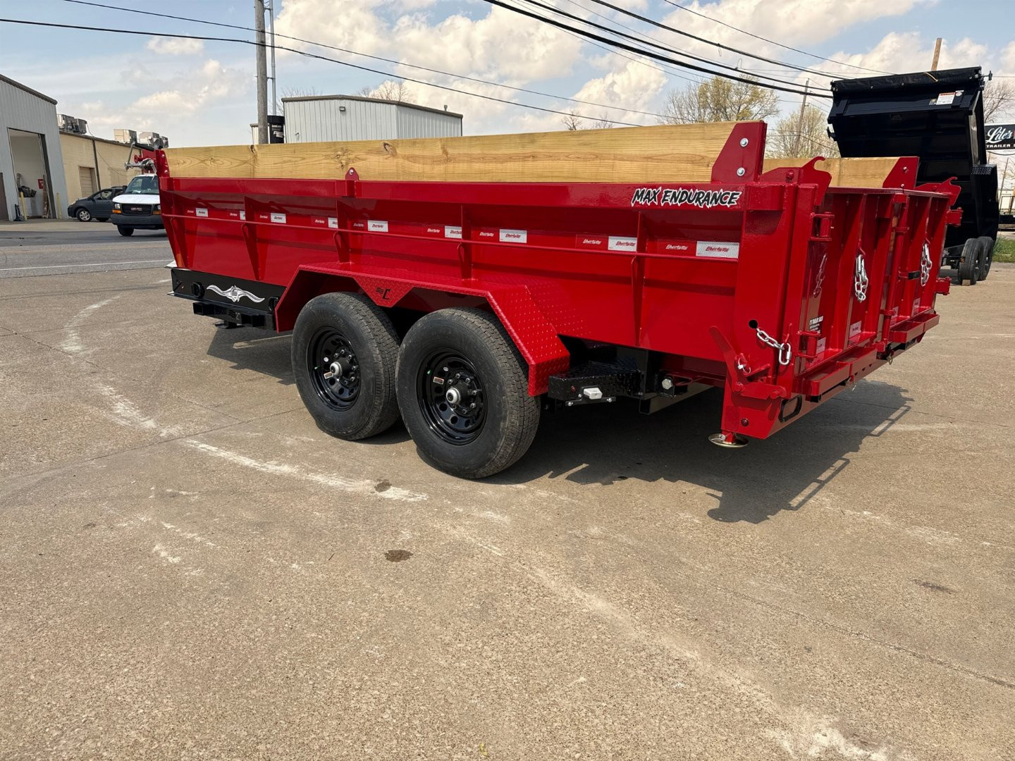 New 2025 Liberty Trailers 83x14 Dump 14k Rated Telescopic