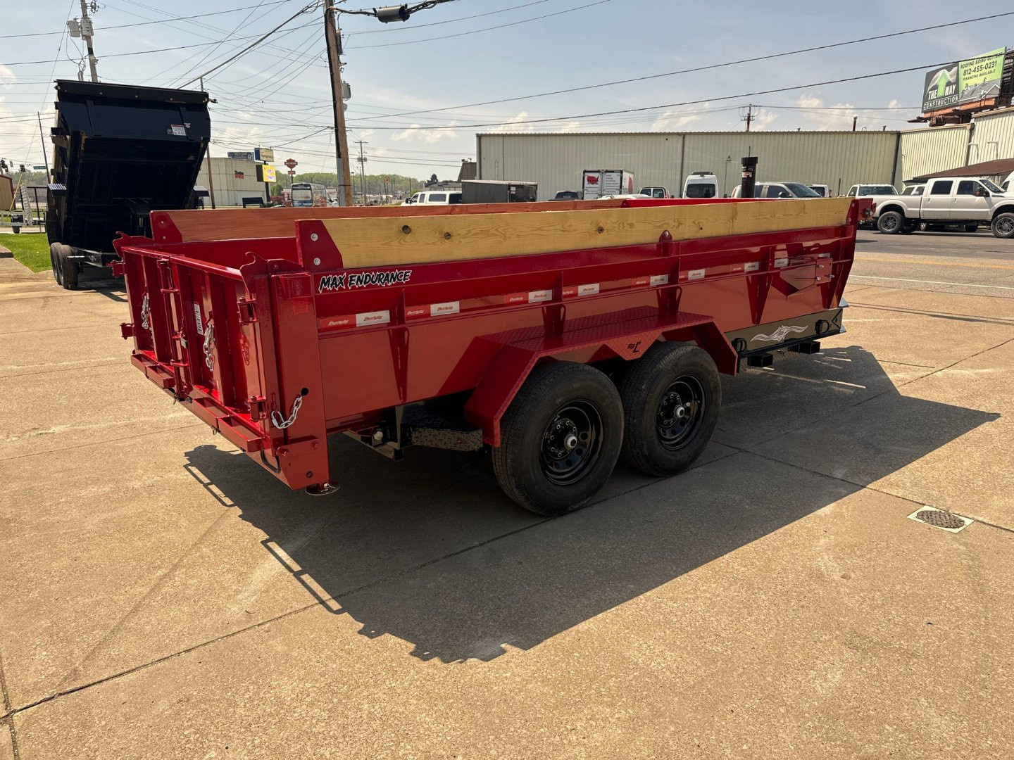 New 2025 Liberty Trailers 83x14 Dump 14k Rated Telescopic