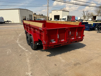 New 2025 Liberty Trailers 83x14 Dump 14k Rated Telescopic