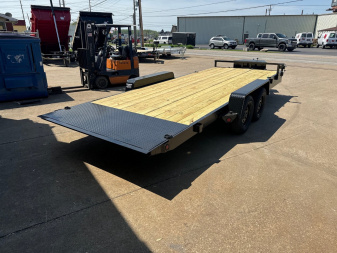 New 2025 Quality Steel 83x18 Power Tilt Car Hauler