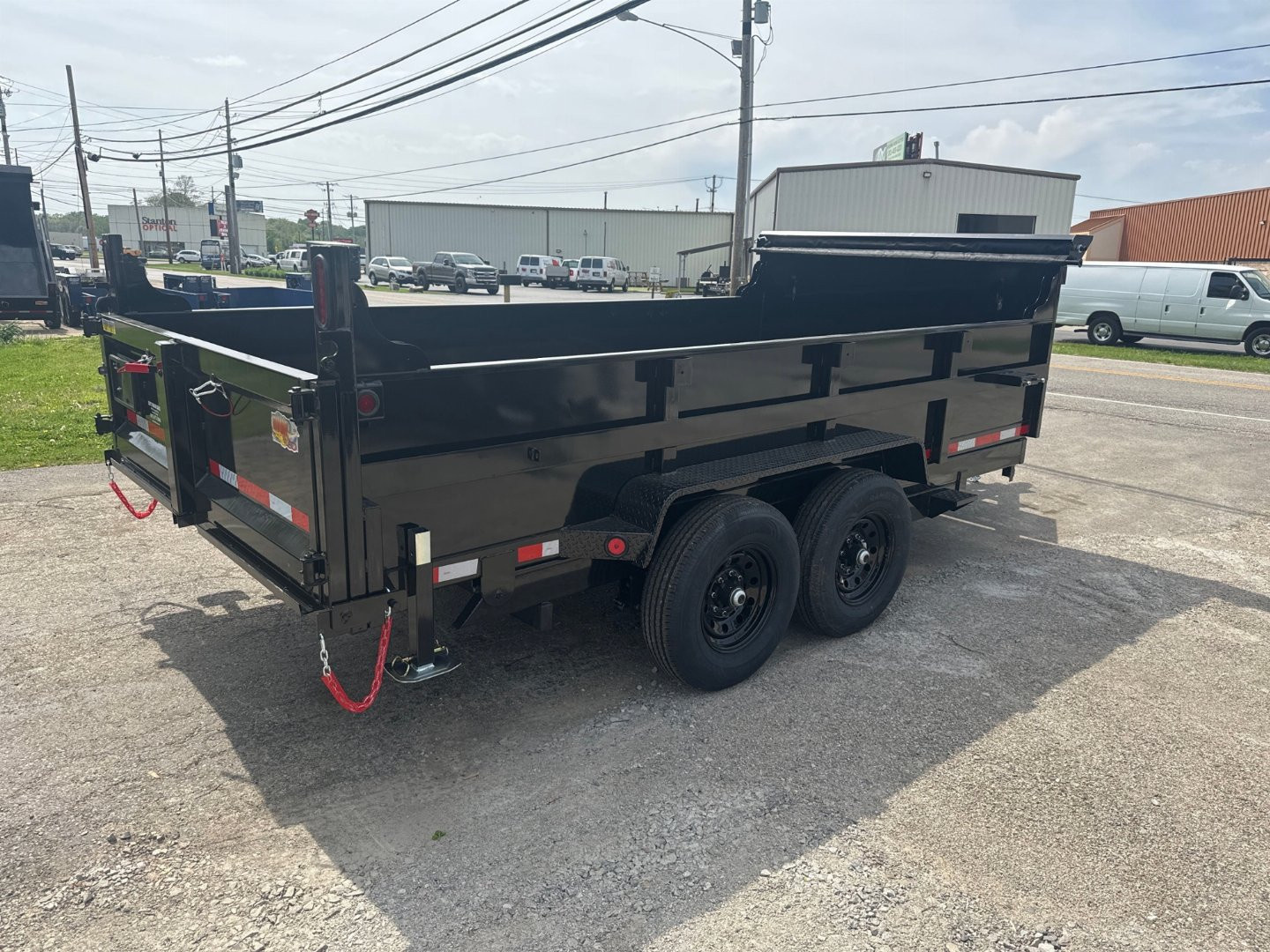 New 2025 Dump & Go 83x14 Dump 14k Rated Telescopic