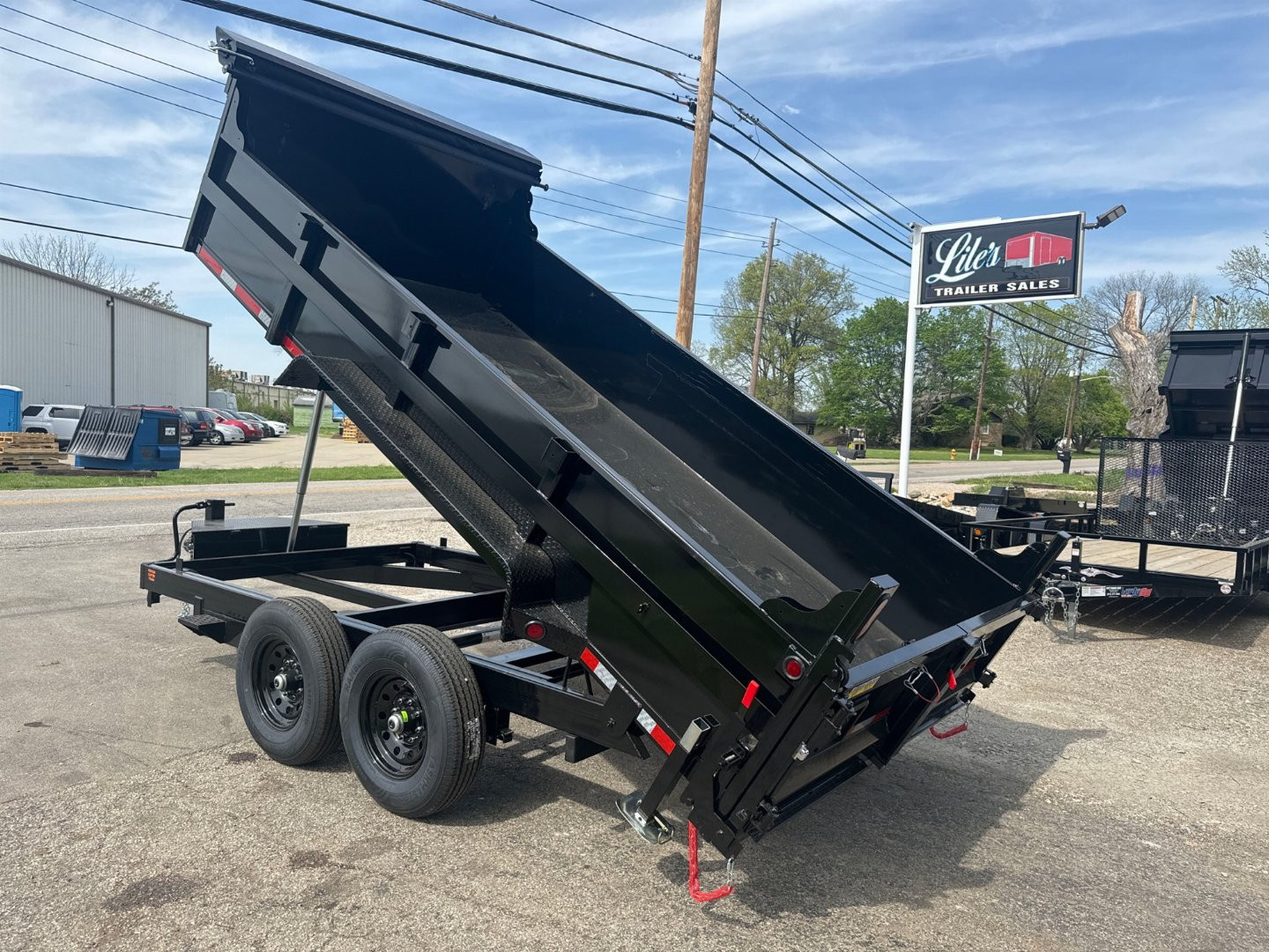 New 2025 Dump & Go 83x14 Dump 14k Rated Telescopic