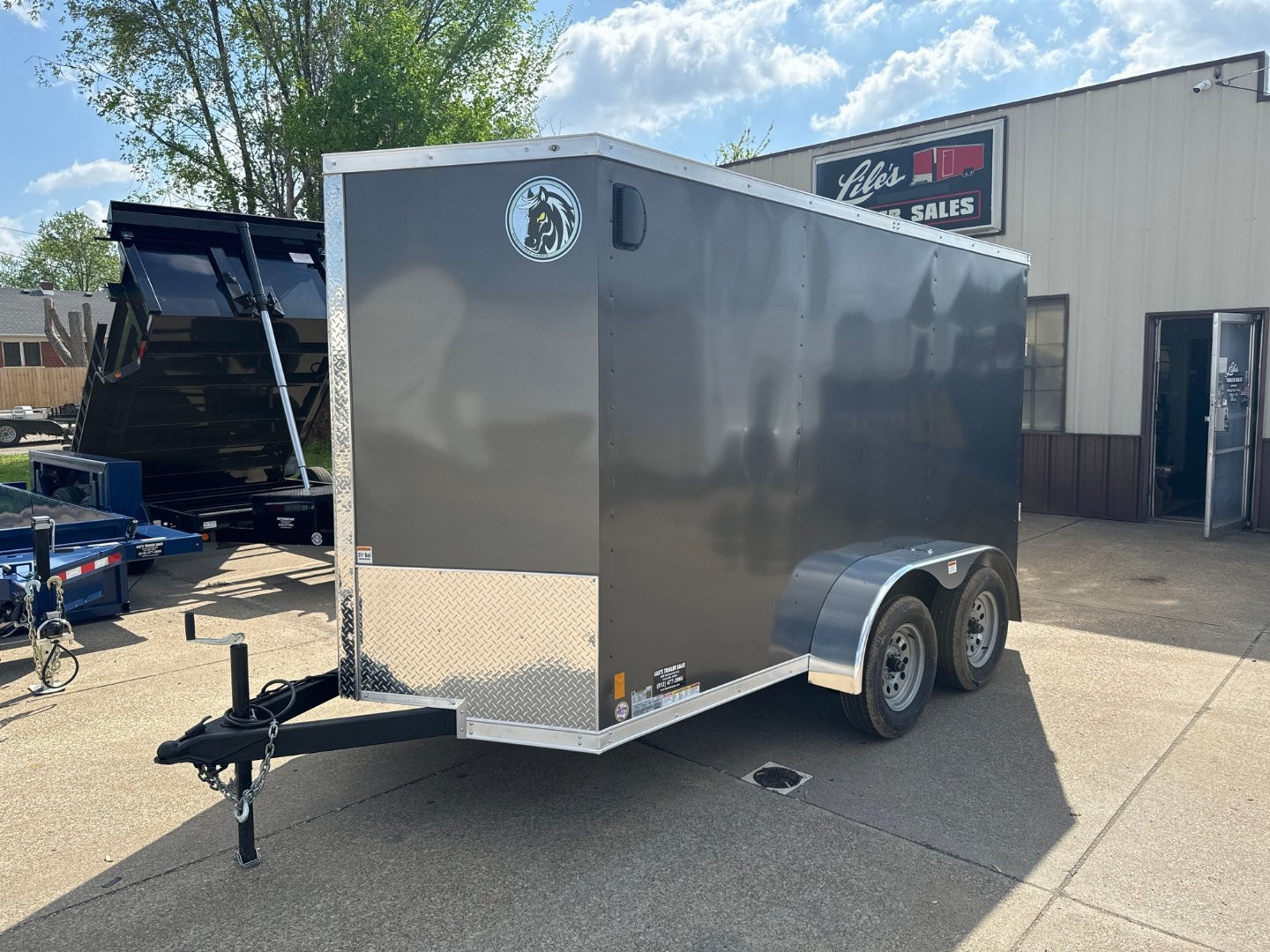 New 2025 Darkhorse 6x12 2500 Series 7k Rated w/E-Track