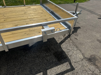 New 2025 Quality Aluminum 74x12 Aluminum Utility Trailer