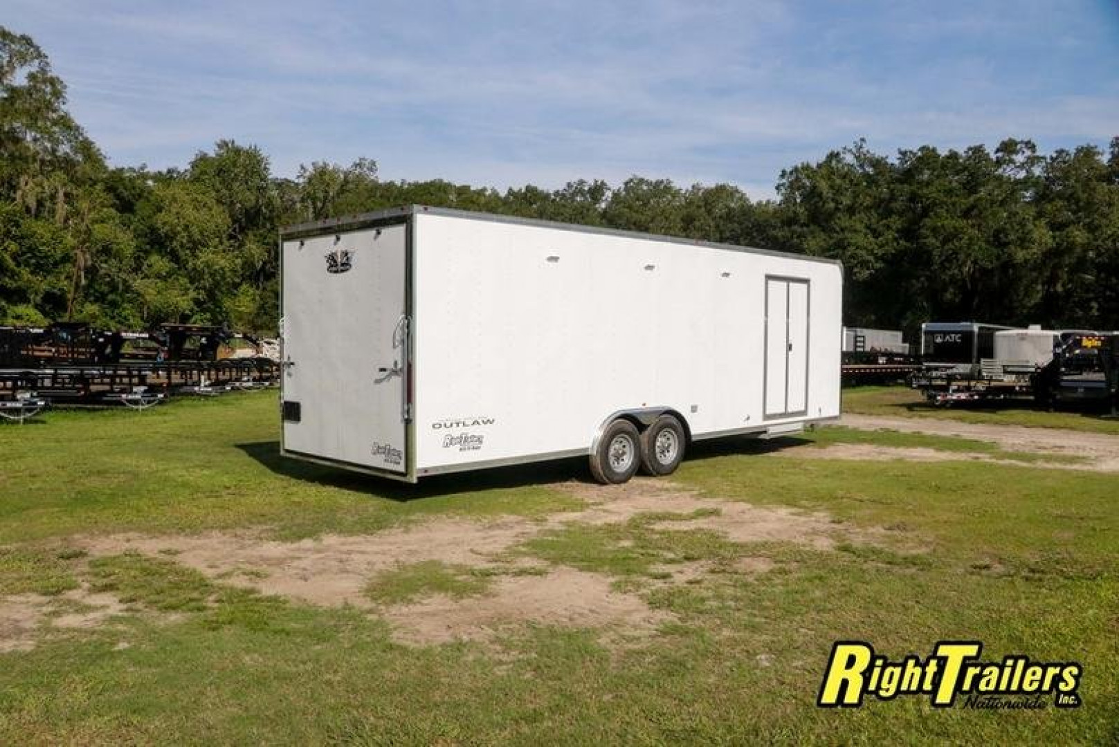 New 2022 8.5x28 Vintage Race Trailer OL828