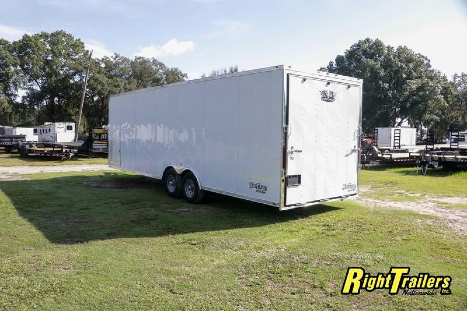 New 2022 8.5x28 Vintage Race Trailer OL828