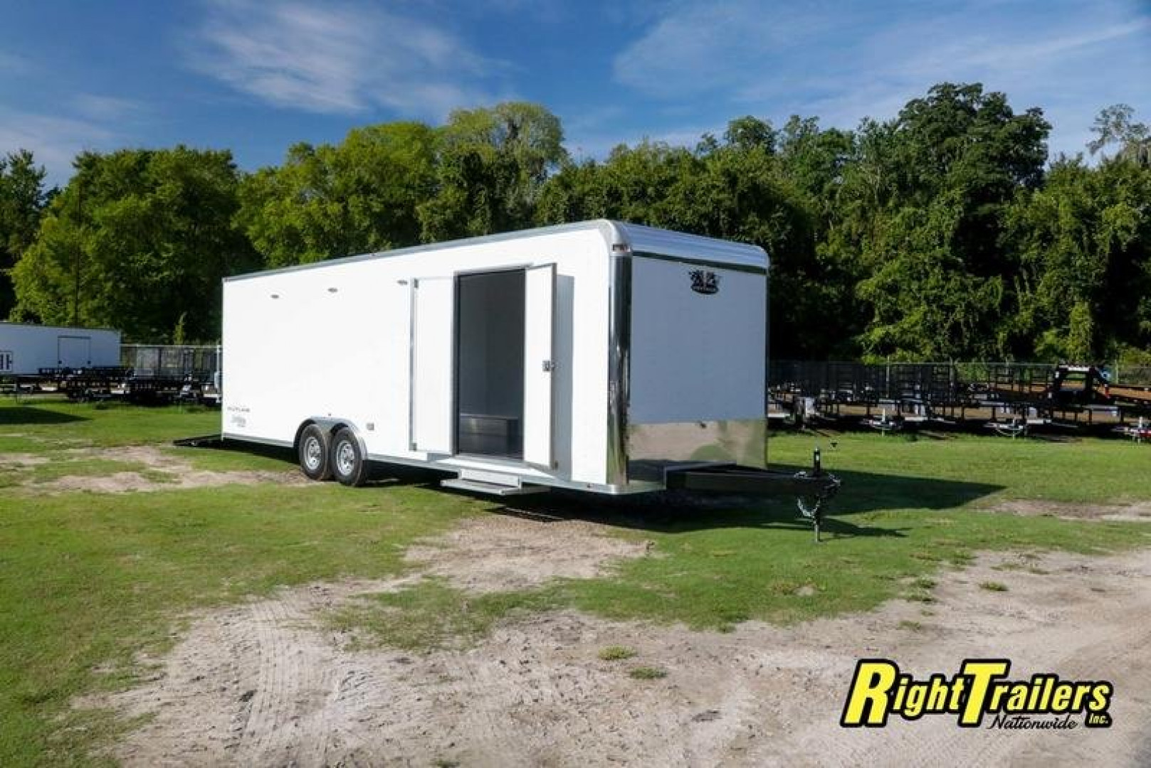 New 2022 8.5x28 Vintage Race Trailer OL828