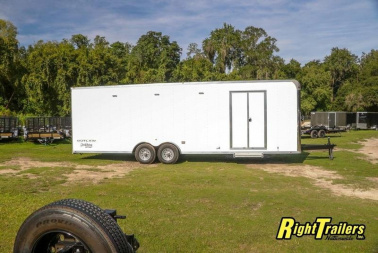 New 2022 8.5x28 Vintage Race Trailer OL828