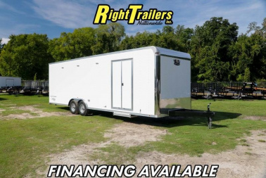 New 2022 8.5x28 Vintage Race Trailer OL828